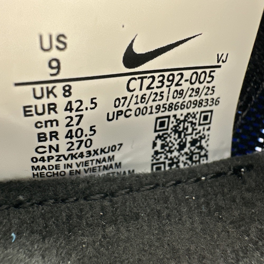 New In Box - Nike Men's Zoom Fly 4 Size 9 Wolf Grey Photo Blue CT2392-005 - Picture 4 of 5